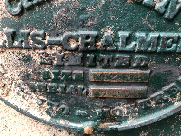 Canadian Allis Chalmers 6' X 14' Ball Mill With 250 Hp Motor)